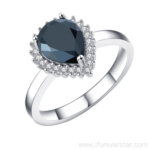 2022 925 silver ring cz diamonds ring women